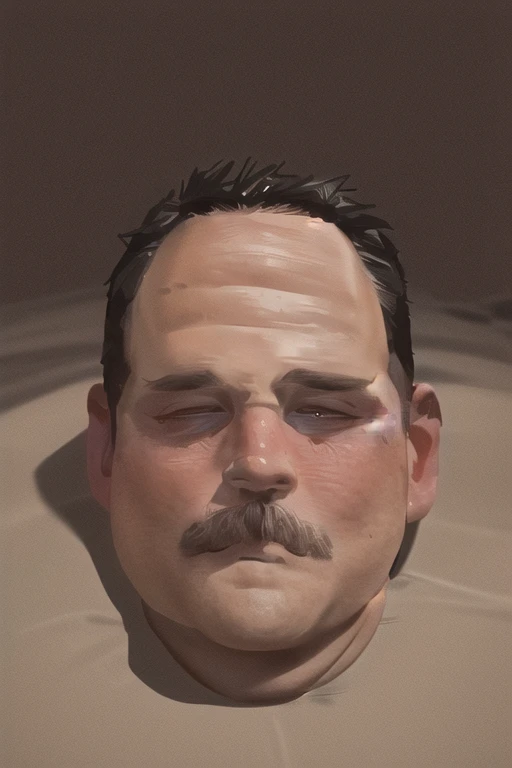[NovelAI] lie face down Masterpiece middle-aged man [Illustration]